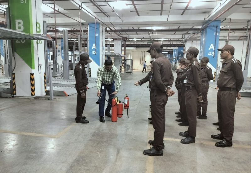 Training-On-fire-fighting